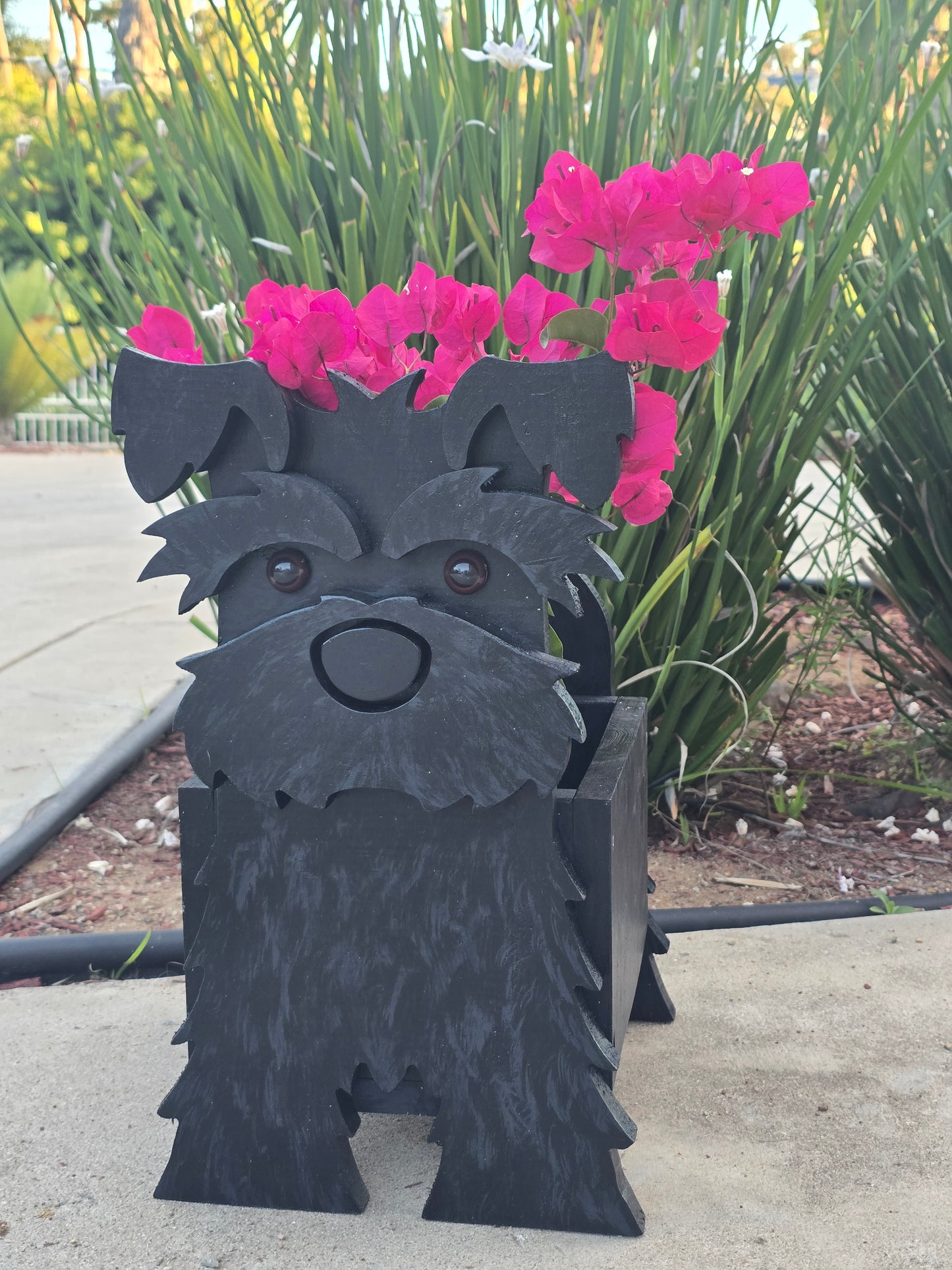 Schnauzer Planter Box