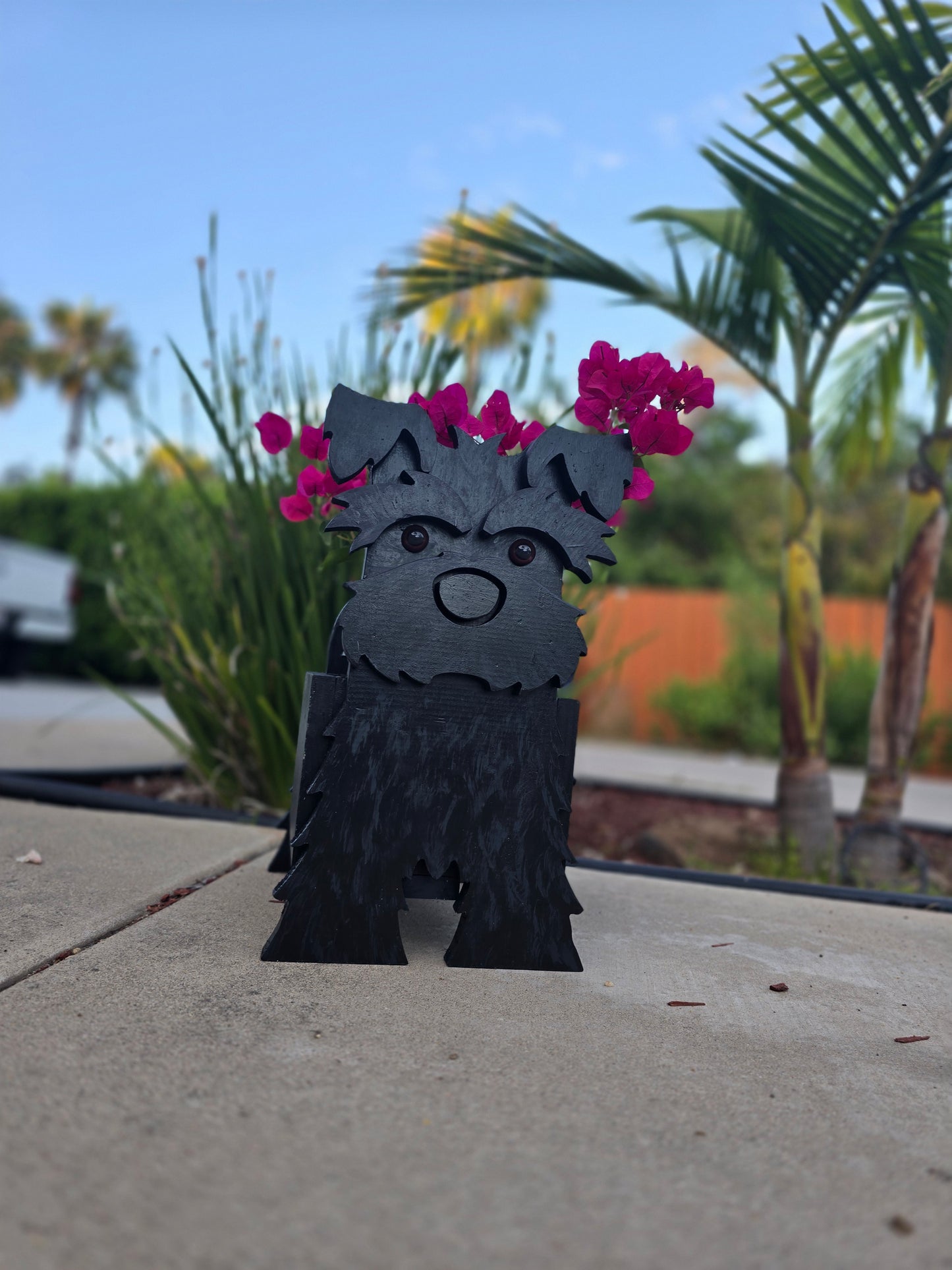 Schnauzer Planter Box