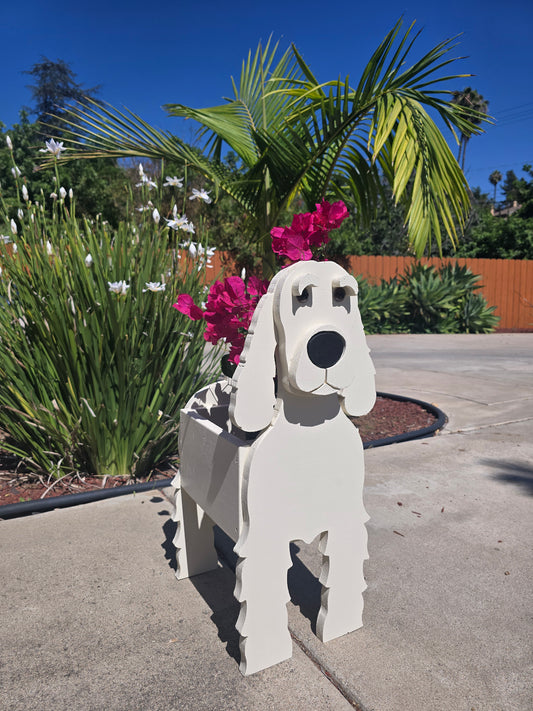 Cocker Spaniel Planter Box