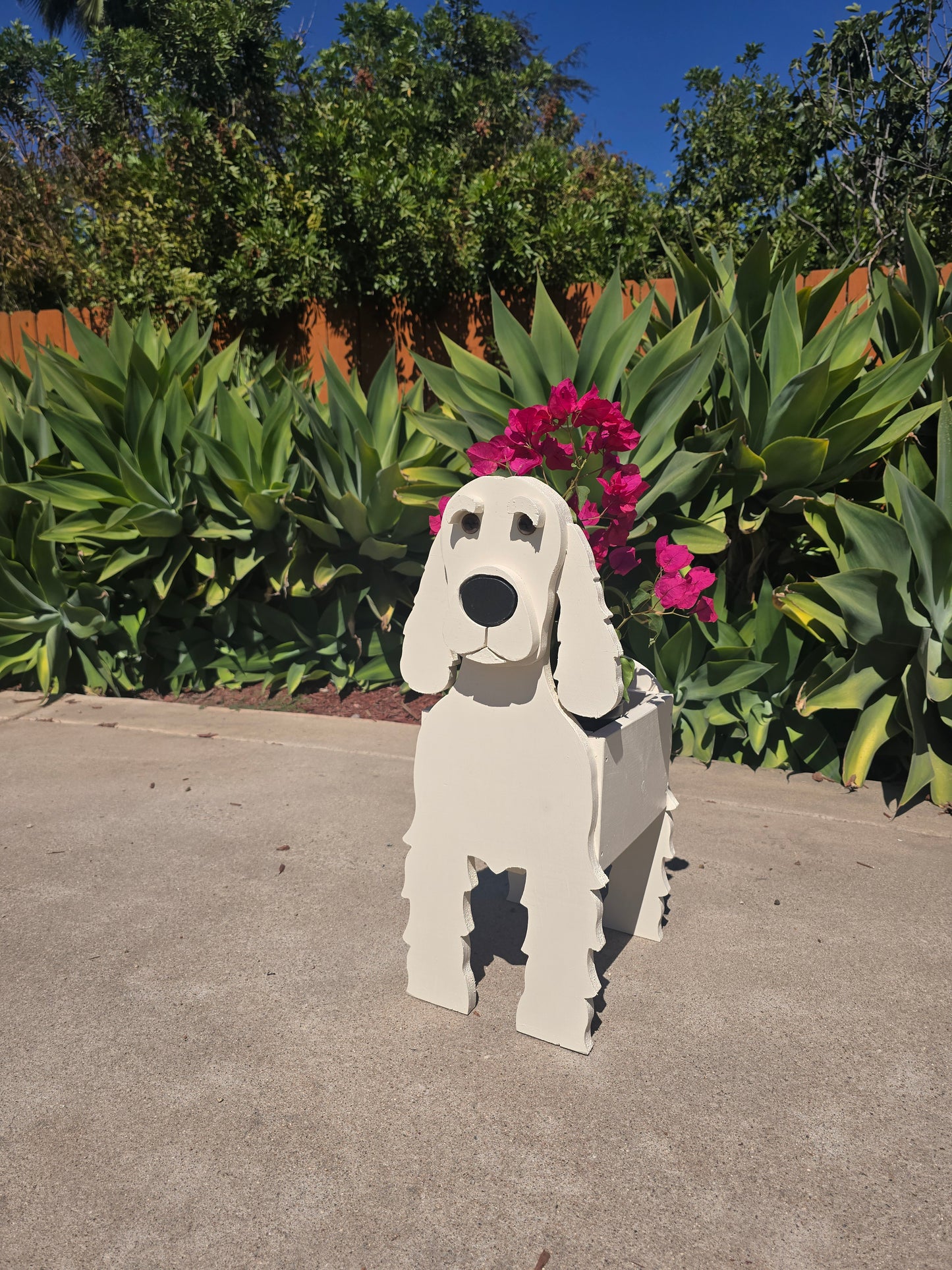 Cocker Spaniel Planter Box
