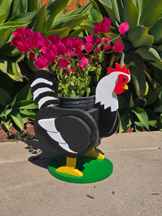 Rooster Planter Box