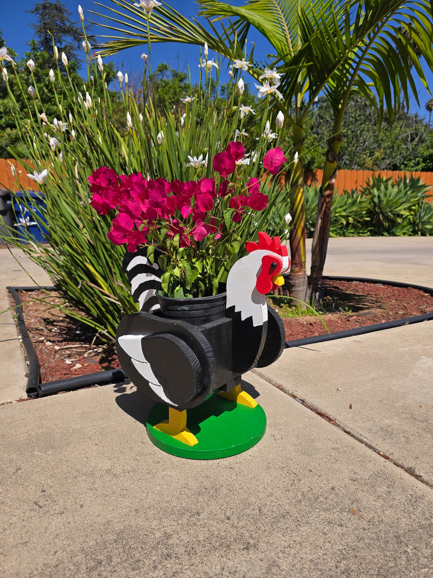 Rooster Planter Box