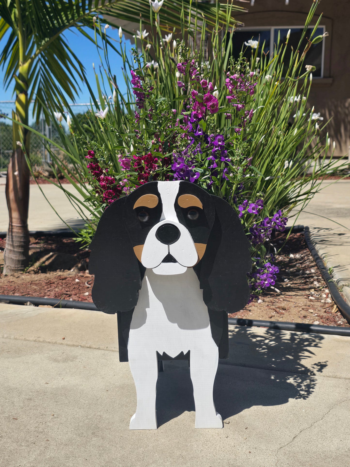 Cavalier King Charles Spaniel Planter Box