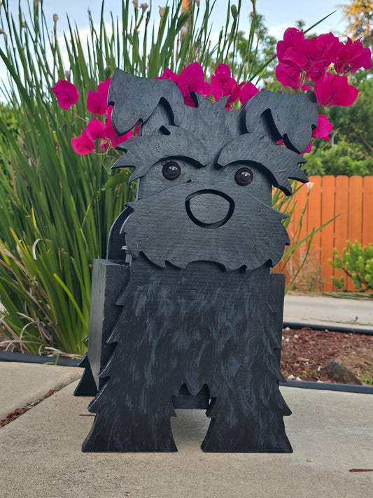 Schnauzer Planter Box
