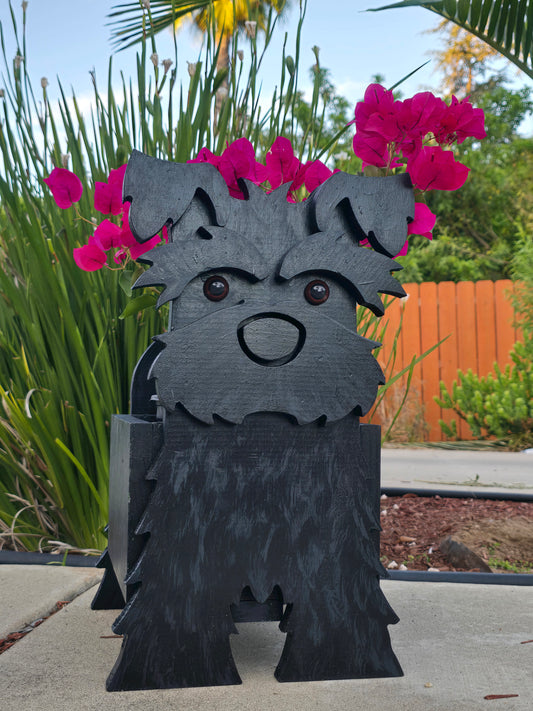 Schnauzer Planter Box