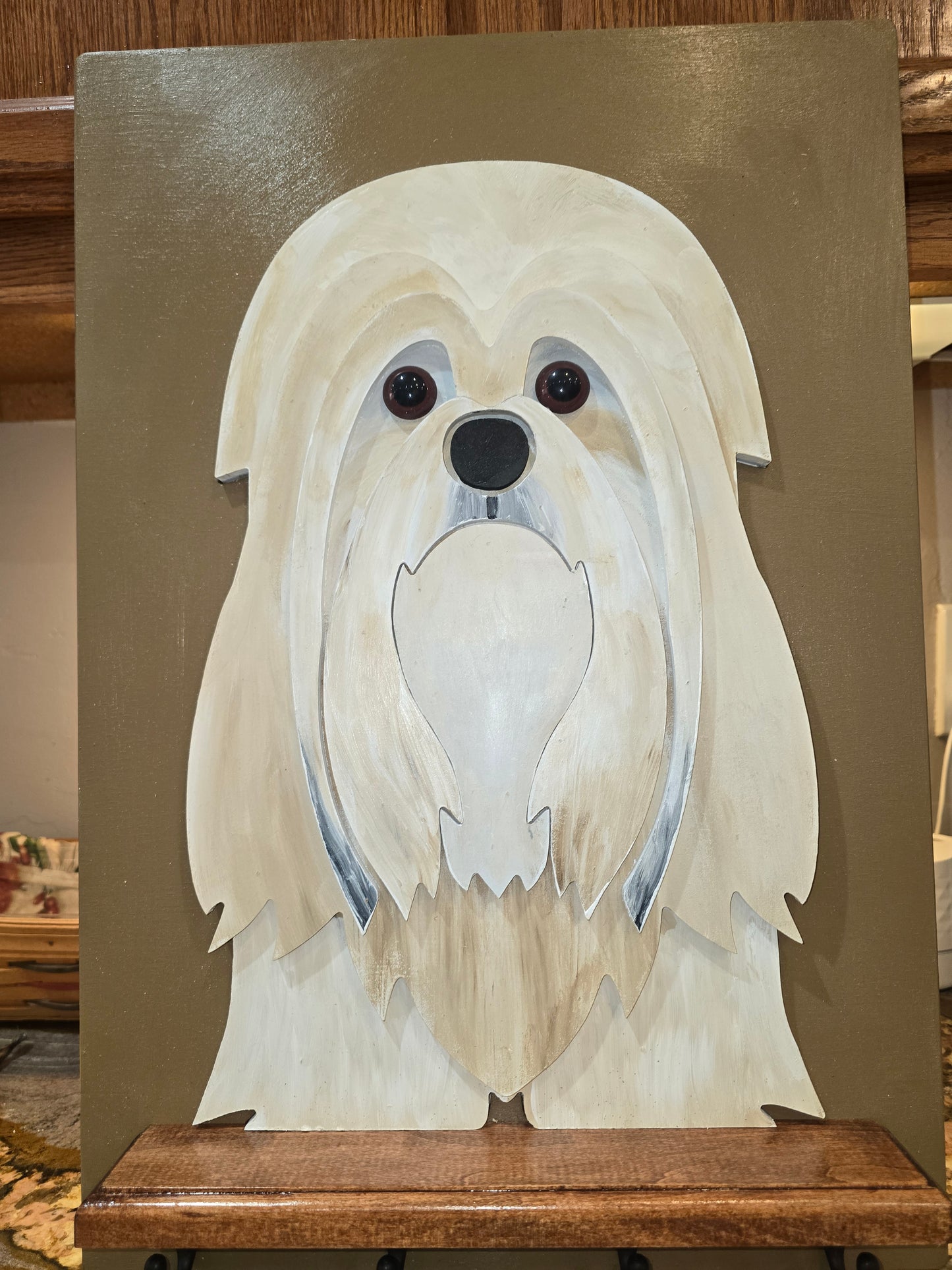 Lhasa Apso Wall Art - Built To Order