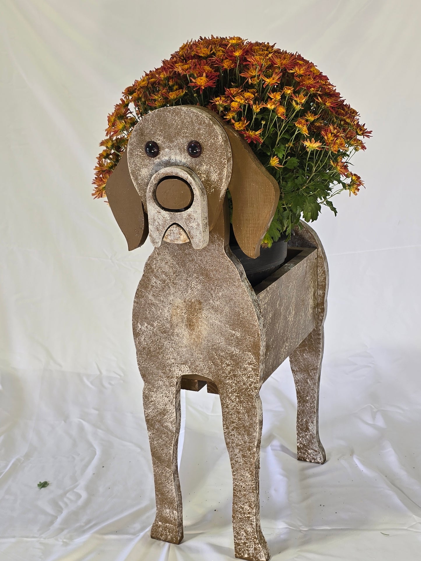 German Shorthaired Pointer Planter Box