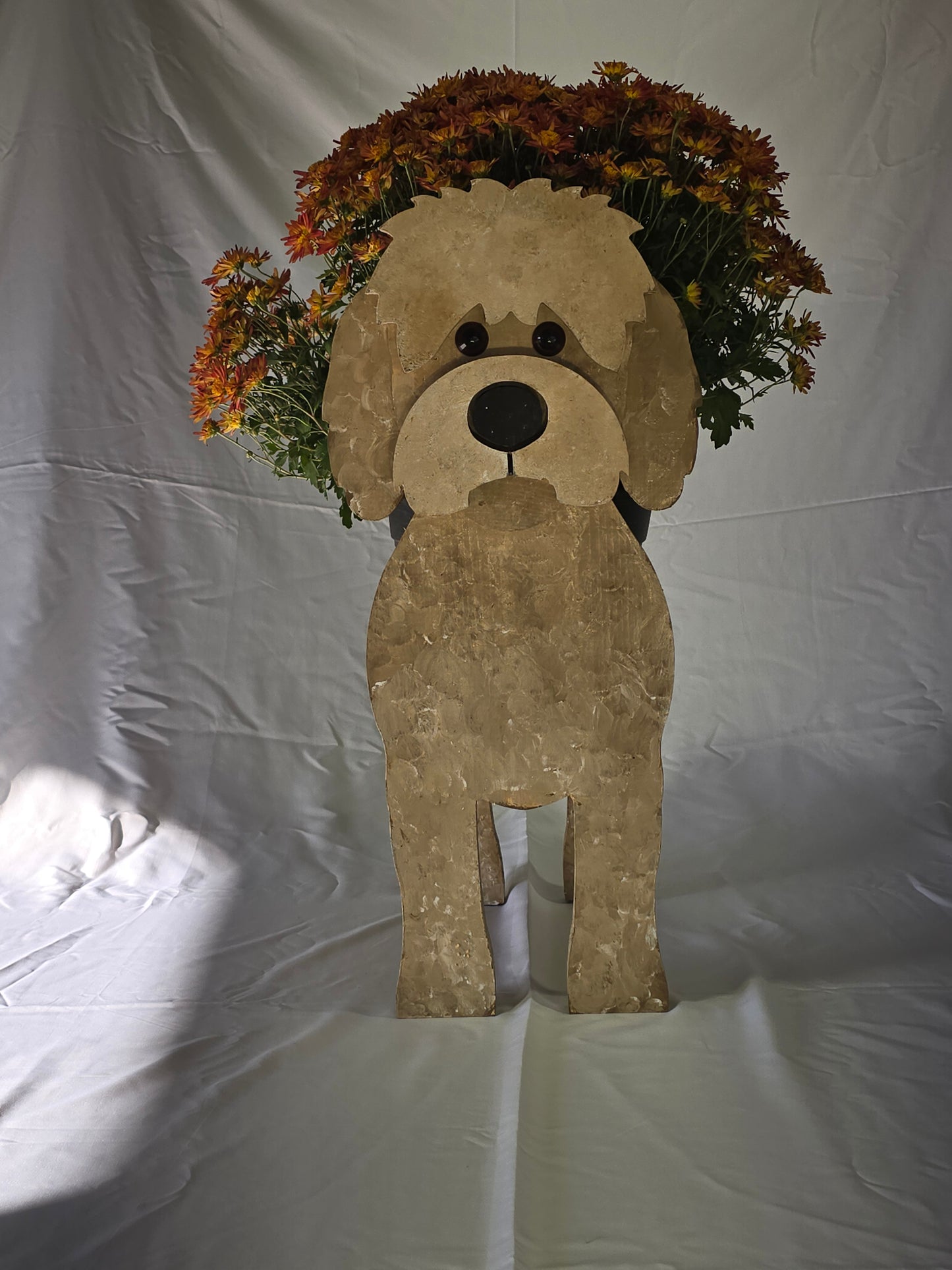 Goldendoodle Planter Box