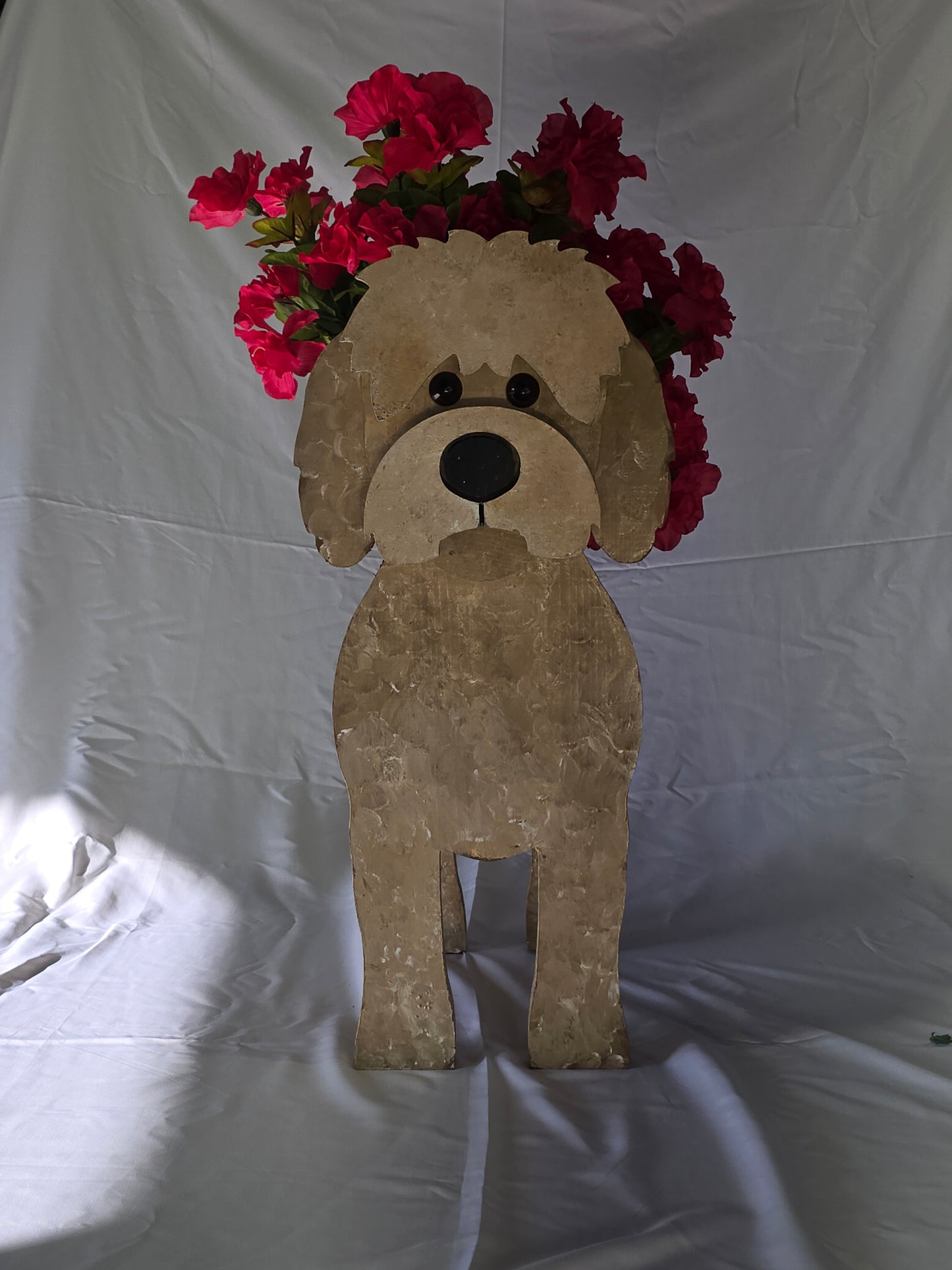 Goldendoodle Planter Box
