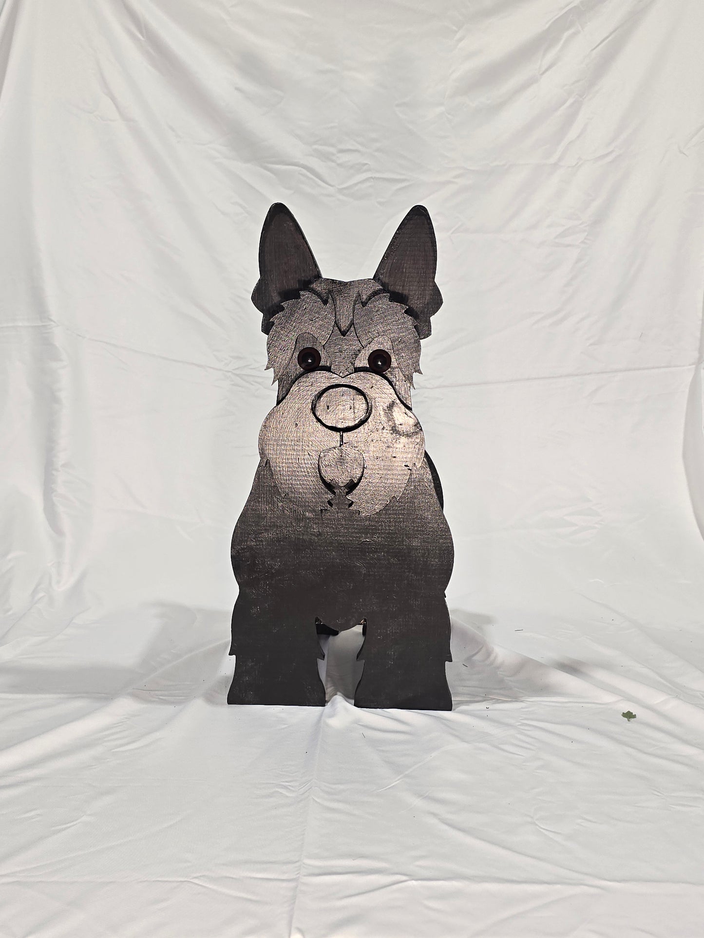 Scottish Terrier Planter Box