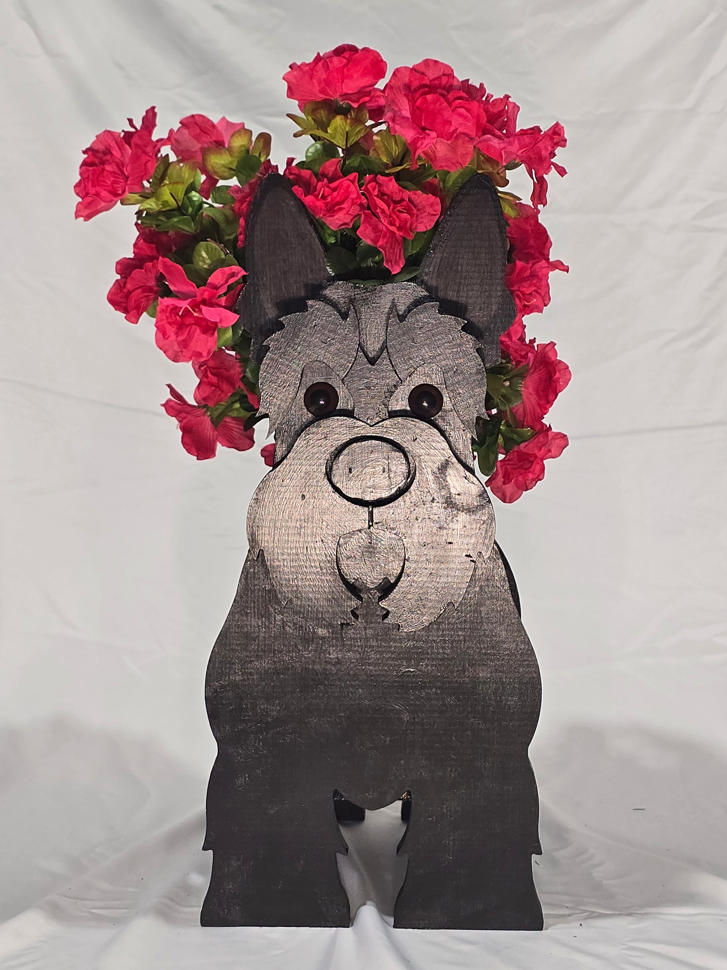 Scottish Terrier Planter Box