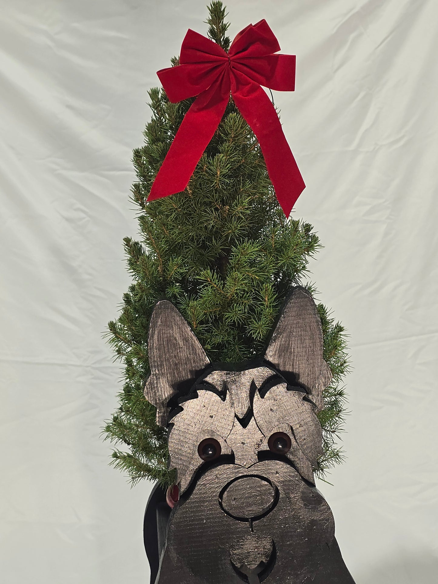 Scottish Terrier Planter Box