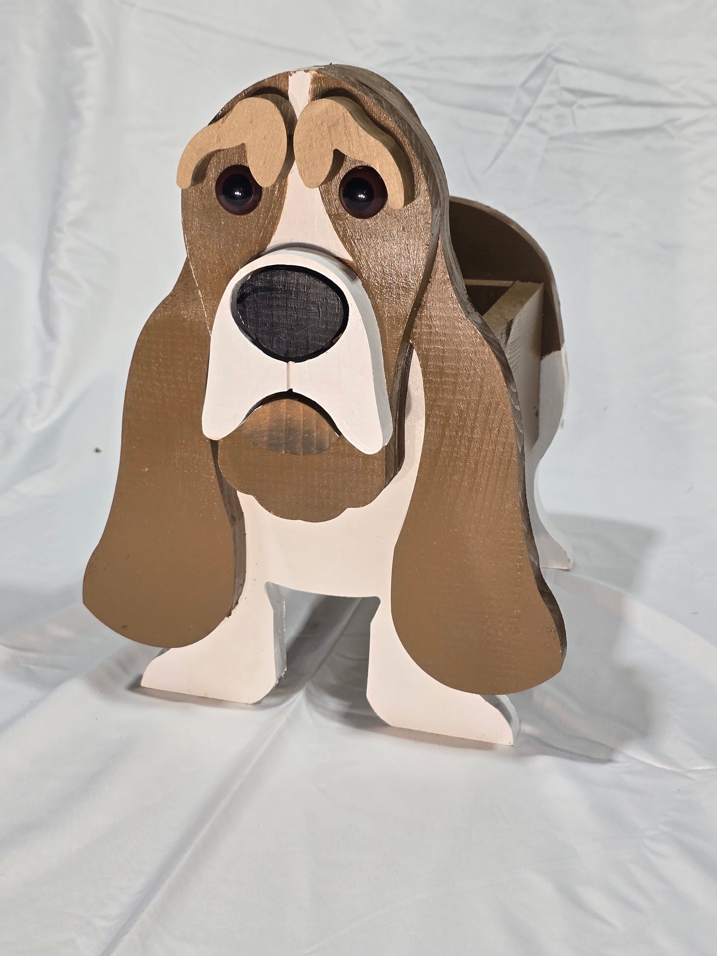Basset Hound Planter Box
